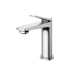 Смеситель для раковины без донного клапана BelBagno UNIQUE-LVM-CRM-W0